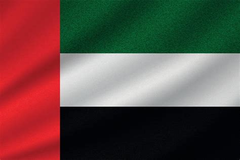 national flag of United Arab Emirates 11178990 Vector Art at Vecteezy