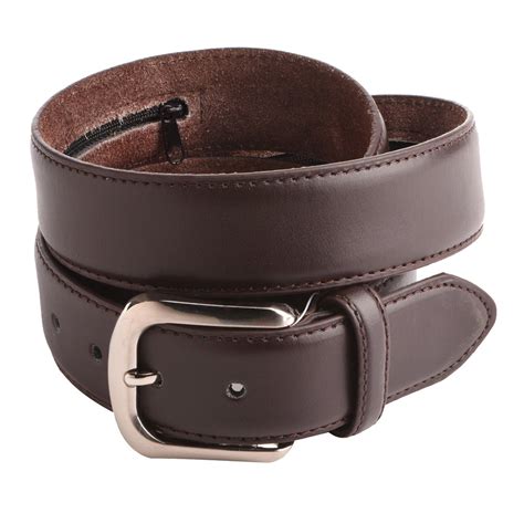 Mens 1.5" (40mm) Genuine Leather Lined Security - Money Belt with ...