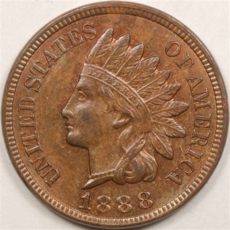 1888 INDIAN HEAD CENTS