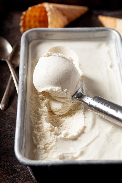 Vanilla Bean Ice Cream Cone