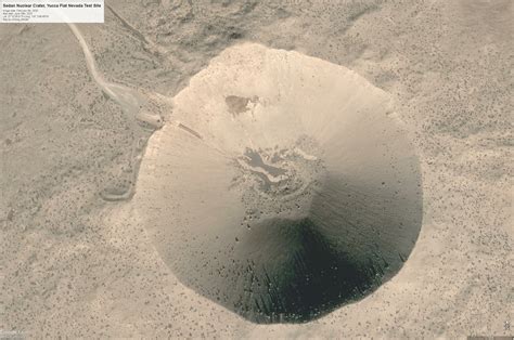 Nuclear Explosion Crater