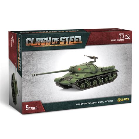 Clash of Steel: IS-3 Heavy Tank Company (x5 Plastic), Aetherworks
