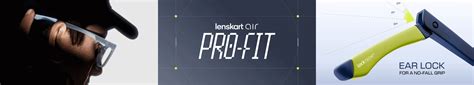 Presenting Pro-Fit Collection With Ear Locks | Lenskart