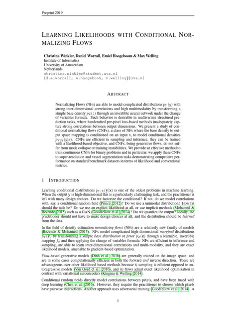 Image result for Normalizing Flows: An Introduction and Review of Current Methods Normalizing Flows Applications