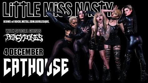 LITTLE MISS NASTY - ICONS of ROCK/METAL/EDM/BURLESQUE, Cathouse Rock ...