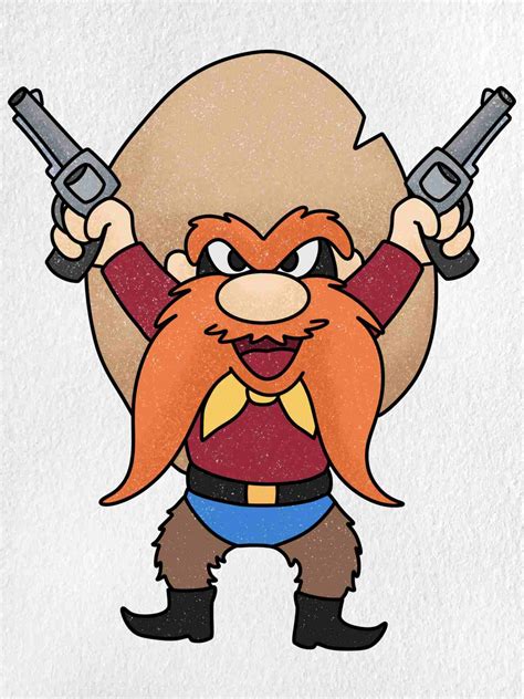 Yosemite Sam Drawing - HelloArtsy