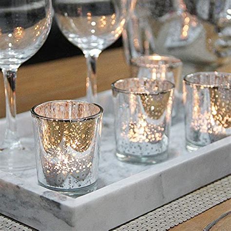 Silver Mercury Votive Tealight Candle Holder_1 – The Purple Tree