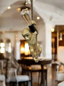 LumaCraft Monkey Decorative Hanging Light LCMGL01-P1 Without Bulb ...