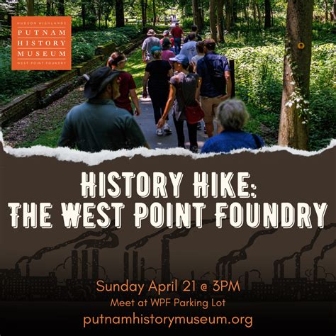 West Point Foundry History Hike - Putnam History Museum