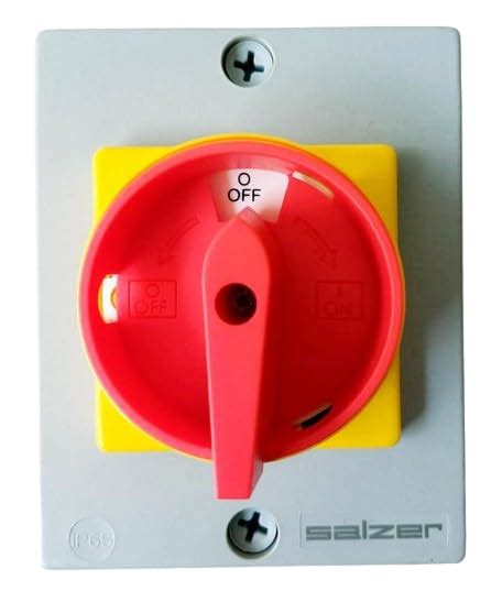 3Pole ON/OFF B31 SALZER (L&T) Load break switch with ABS enclosure Cat ...