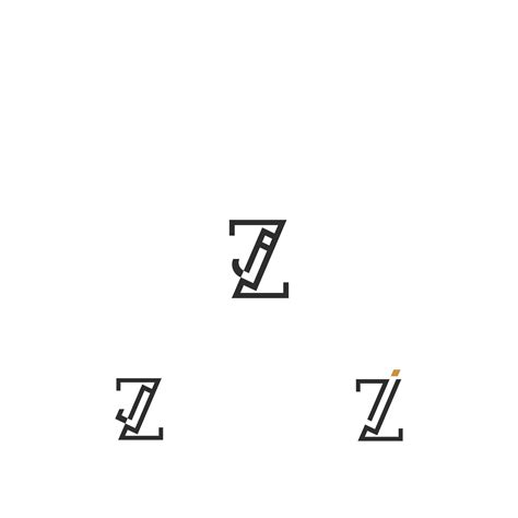 Alphabet letters Initials Monogram logo ZJ, JZ, Z and J 36703826 Vector ...