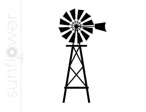 Windmill Clipart