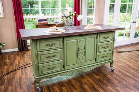 Antique Sideboard Kitchen Island at Kara Torres blog
