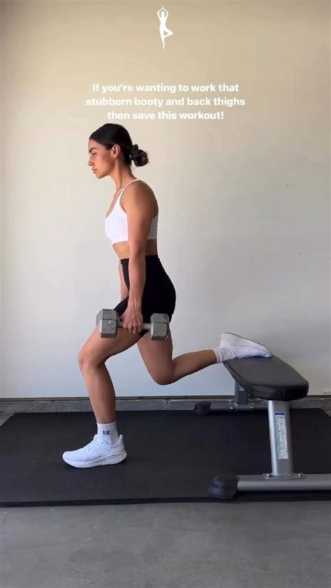 Hamstring exercise Single leg dumbbell deadlift | Best workout for ...