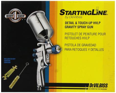 DeVilbiss StartingLine HVLP Spray Gun Kit DEV802342 Spray, 47% OFF