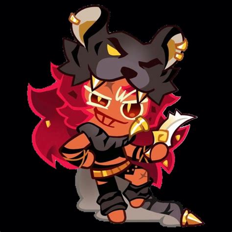 Chili Pepper Cookie: Black Tiger Bandit Leader