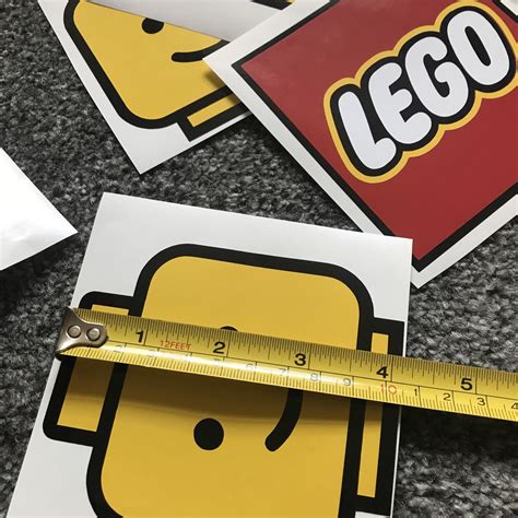 Custom Lego Stickers Decal Lego Man Head Lego Logo Stickers Gratis 11 ...