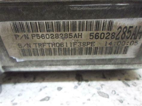 2005 Dodge Durango Transmission Control Module 的图像结果