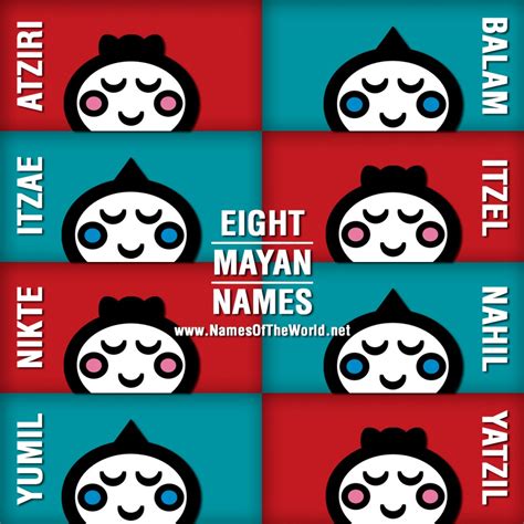 Eight Mayan names for babies