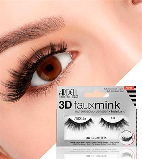 3D FAUX MINK 852 BLACK FALSE EYELASHES - 67448 – Aesthetic Beauty