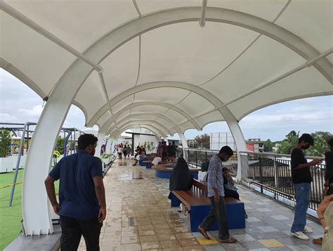 Portfolio Walkways - Tensile fabric structures | Tensile fabric ...