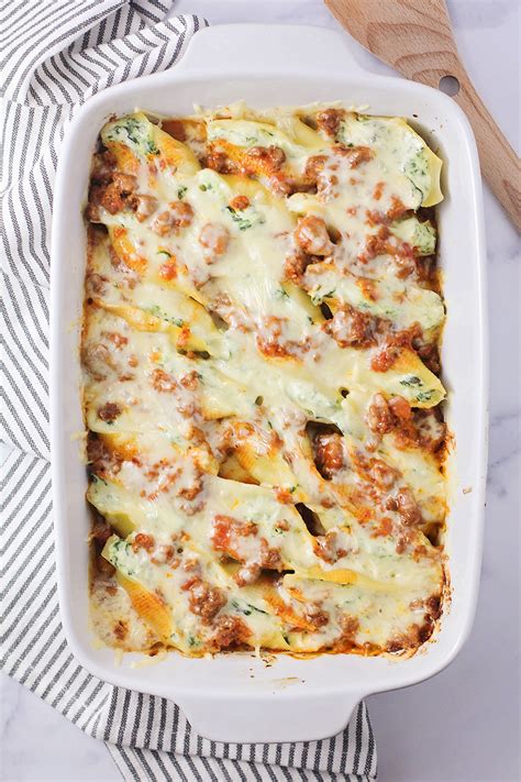 Image result for Cheesy Stuffed Shells