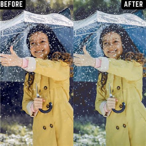 Moody Rain Lightroom Presets – Rainy Effect & Cinematic Photo Editing ...