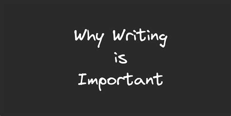 Why Writing is Important? | imballinst.dev