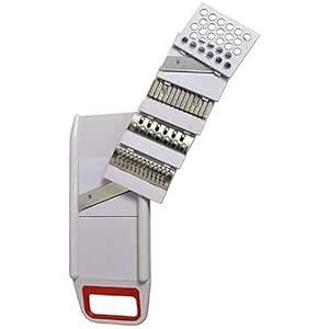 Elitek Plastic 6 in 1 Vegetables Slicer, Cutter and Fruit Dicer Grater ...