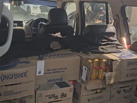 Ahmedabad Rural Police recover liquor consignment from parked SUV ...