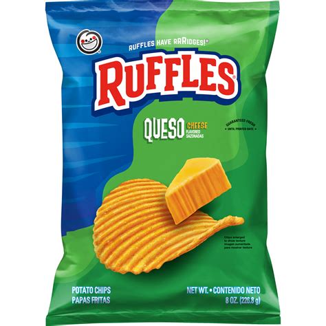 Ruffles, Queso Cheese Flavored, Potato Chips - SmartLabel™