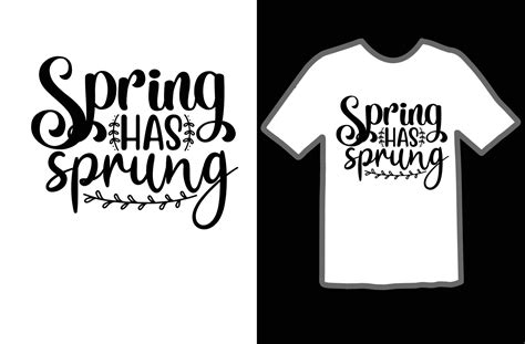 Spring has sprung svg t shirt design 20477432 Vector Art at Vecteezy