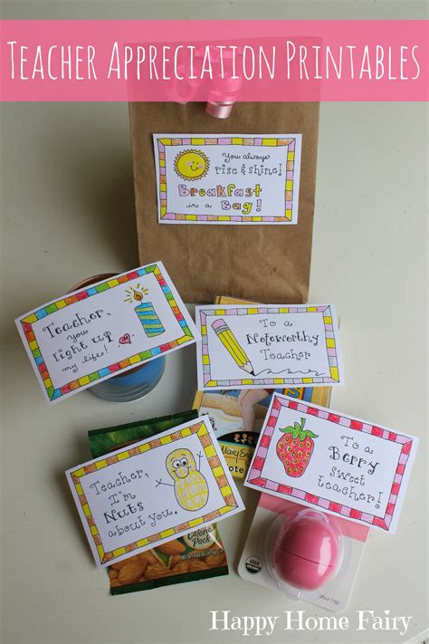 Beginning of the Year Teacher Gift Idea Archives - Happy Home Fairy