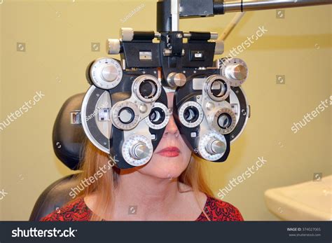 Refractive Eye Exam Stock Photo 374027065 | Shutterstock