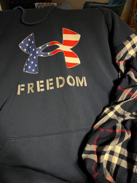 Under Armour Freedom Hoodie - Etsy