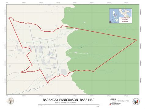 Map of City and its Barangays - CITY OF NAGA