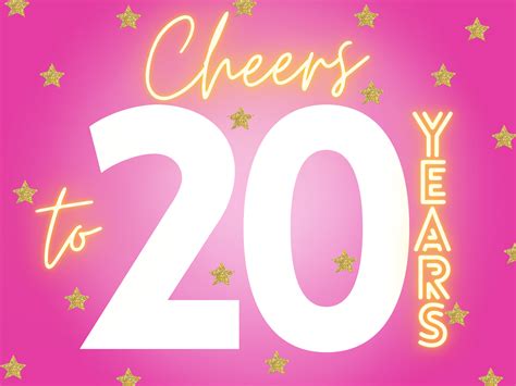 Happy 20th Work Anniversary Images