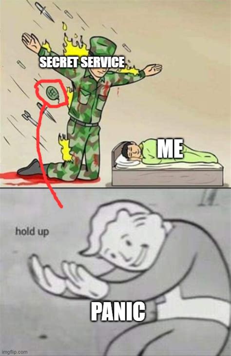 Image tagged in soldier protecting sleeping child,fallout hold up - Imgflip