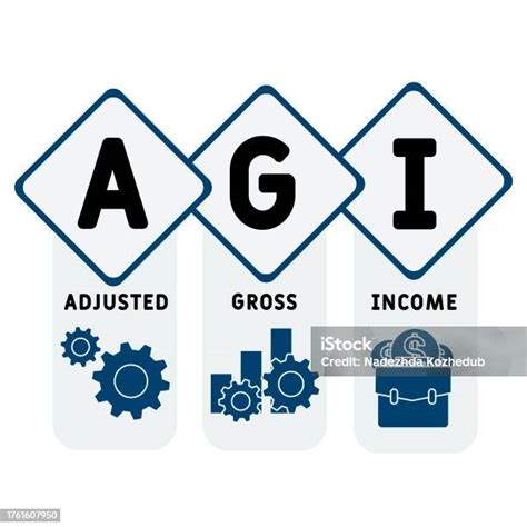 Agi Adjusted Gross Income Stock Illustration - Download Image Now ...