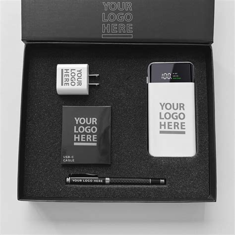 Affordable Corporate Logo Gift Pack, Customized Company Client Gift Box ...