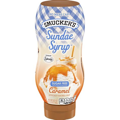 Smucker's Sugar Free Caramel Flavored Syrup, 19.25-Ounce - Walmart.com ...