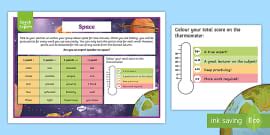 KS2 Speak like an Expert Challenge Card: The Human Body