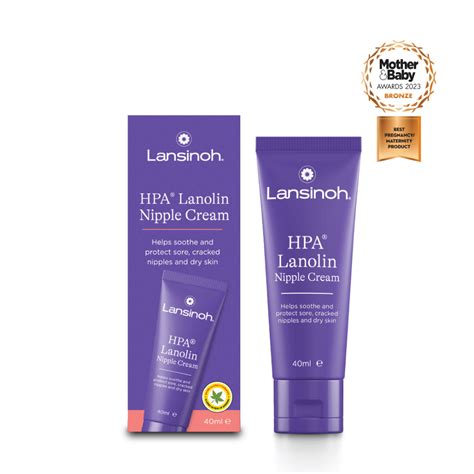 Lansinoh HPA Lanolin Nipple Cream - Sore Nipples Cracked Skin Breast F ...