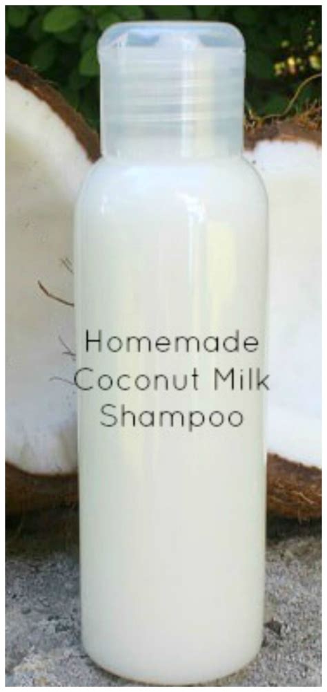 Homemade Coconut Milk Shampoo | Coconut milk shampoo, Coconut shampoo ...