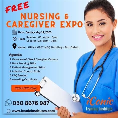 Nursing & Caregiver FREE EXPO UAE -Iconic Training Institute