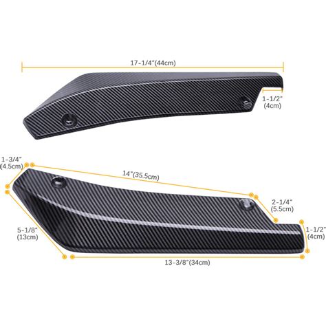 Acura Tlx 2015-17 SIDE Skirt Dianteiro E Traseiro | Ubuy India