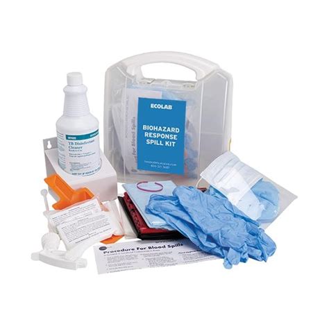 Ecolab Food Safety Biohazard Response Spill Kit 50258-91-11 | Zoro