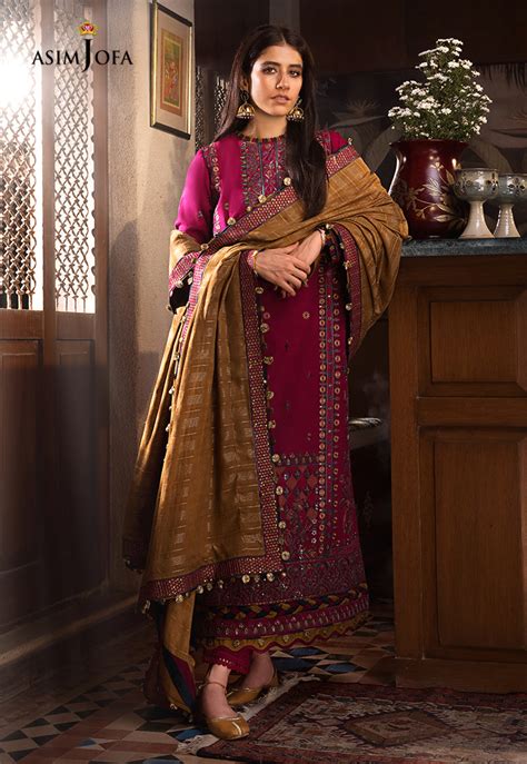 Asim Jofa Kashmiri Embroidered - The Syra Edit – AJK-08 – YourLibaas