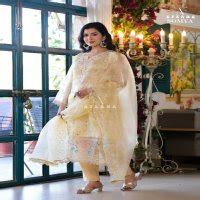 Afsana Somya Gold Wholesale Readymade Pakistani Concept Suits Combo ...