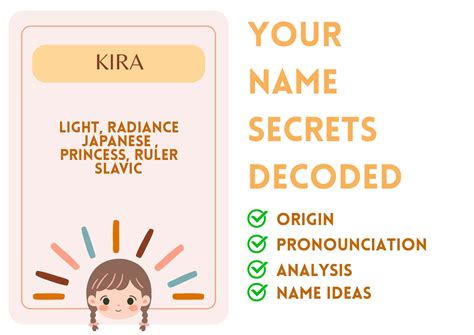 Kira - Girl Name Meaning and Pronunciation
